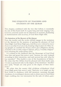 Etiquette with the Quran: Tibyan fi Adab Hamalat Quran by Imam Nawawi